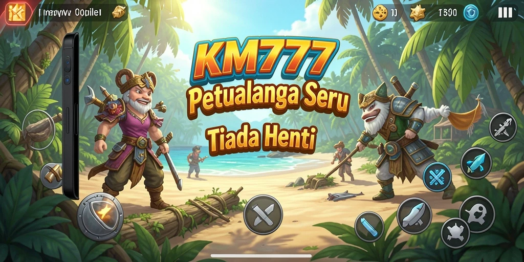 Gameplay seru KM777 dengan petualangan yang menantang.