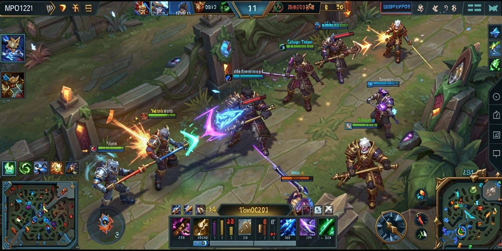 Gameplay seru dan grafis memukau MPO1221 dalam aksi.