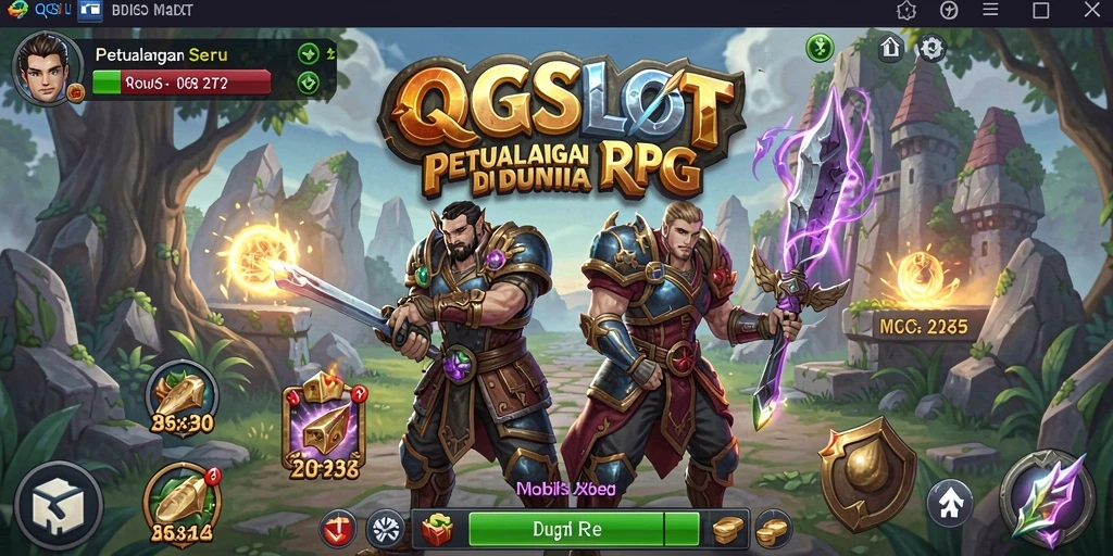 Tampilan gameplay QQSLOT yang mendebarkan dan penuh aksi.