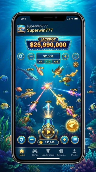 Screenshot aplikasi superwin777 dengan antarmuka yang mudah digunakan.